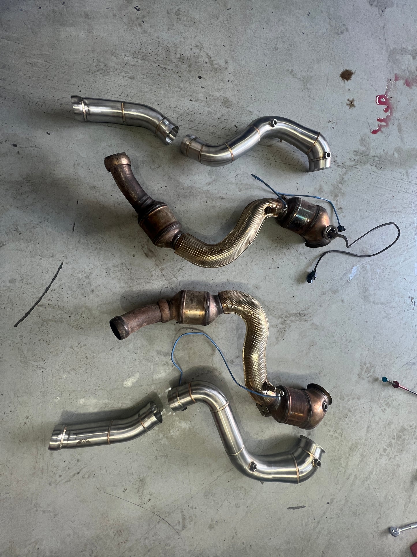 2015- 2020  Mercedes C63  -Downpipes