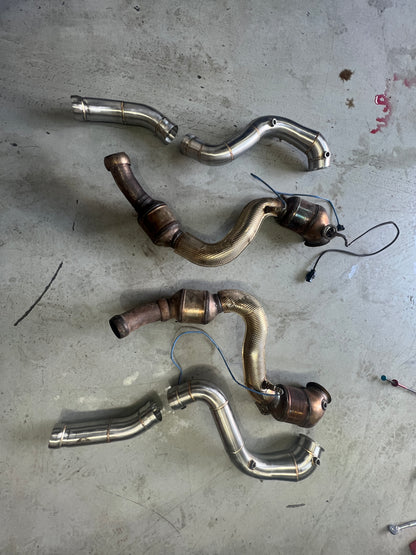 2015- 2020  Mercedes C63  -Downpipes